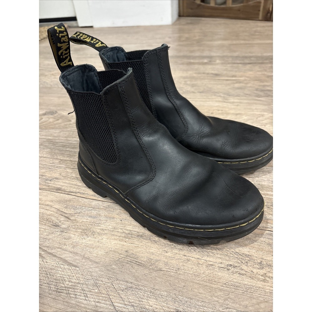 Dr. Martens Embury Chelsea Boots - Mens 8 Black Leather